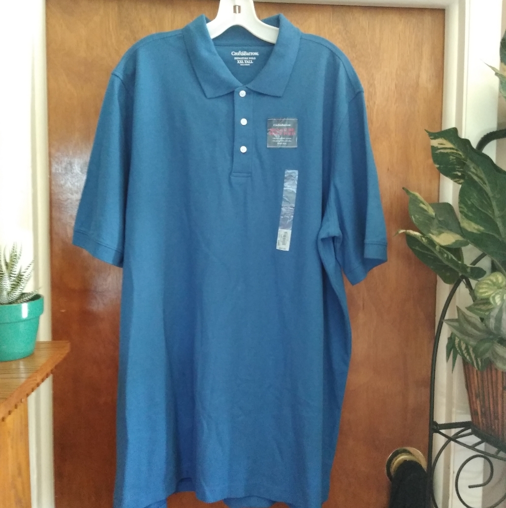 Was💲15! Croft & Barrow signature polo